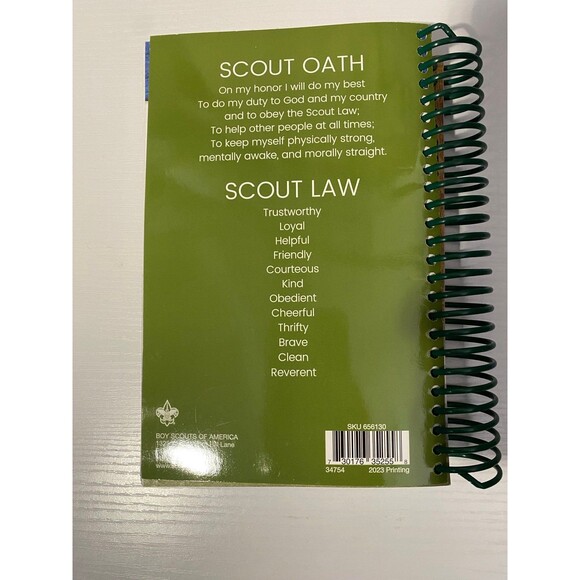 Webelos Cub Scout Handbook 2023 Printing Spiral Bound Boy Scouts of America BSA - Picture 2 of 2